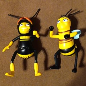 2007 A bees life DreamWorks bee toy set